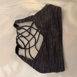 lululemon athletica Black Strappy Sports Bra